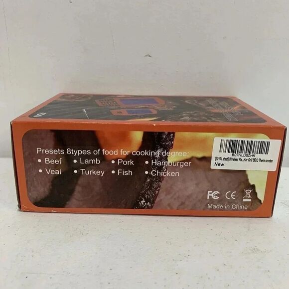 GuanTek Wireless Remote Digital Cooking Food BBQ Thermometer SU103 - Picture 8 of 9